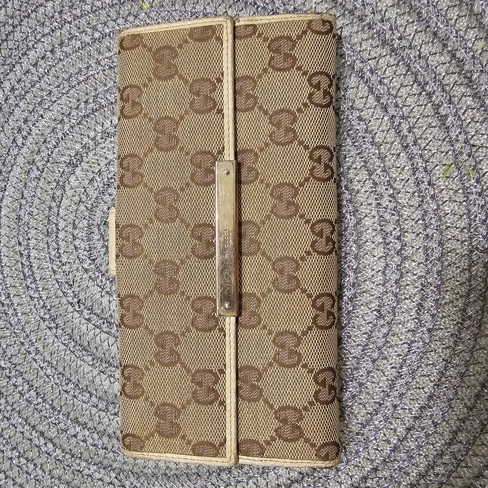 Gucci Brown Monogram Wallet